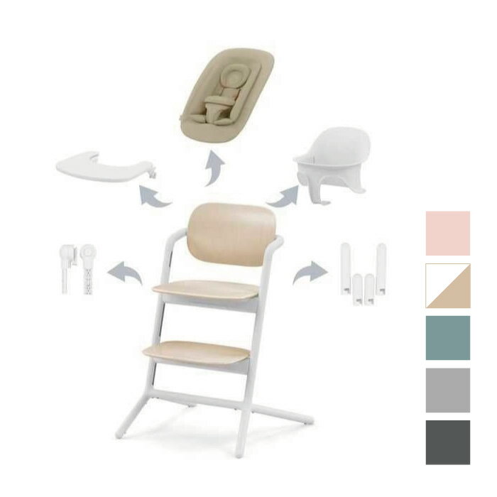 Cybex Lemo 2 四合一兒童成長椅套組(多色可選)高腳餐椅