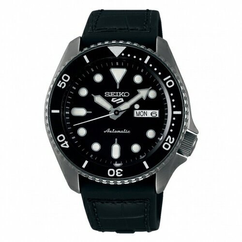 送禮首選★SEIKO 5 sport運動潮流機械腕錶/黑色皮帶4R36-07G0X(SRPD65K3) SK005 附提袋【全館滿額折價★APP下單點數4倍送】線上購買享 實體門市同步服務