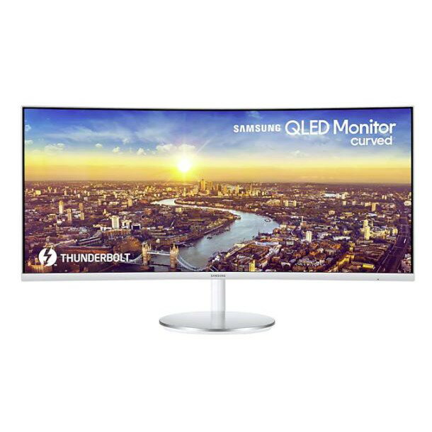 【含稅公司貨】SAMSUNG三星 34吋 C34J791WTE QLED曲面螢幕/100Hz/Thunderbolt™