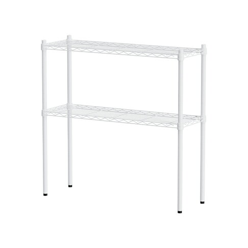 層架/儲藏架/鞋架 輕型 90x30x90公分二層烤漆波浪架 dayneeds 2