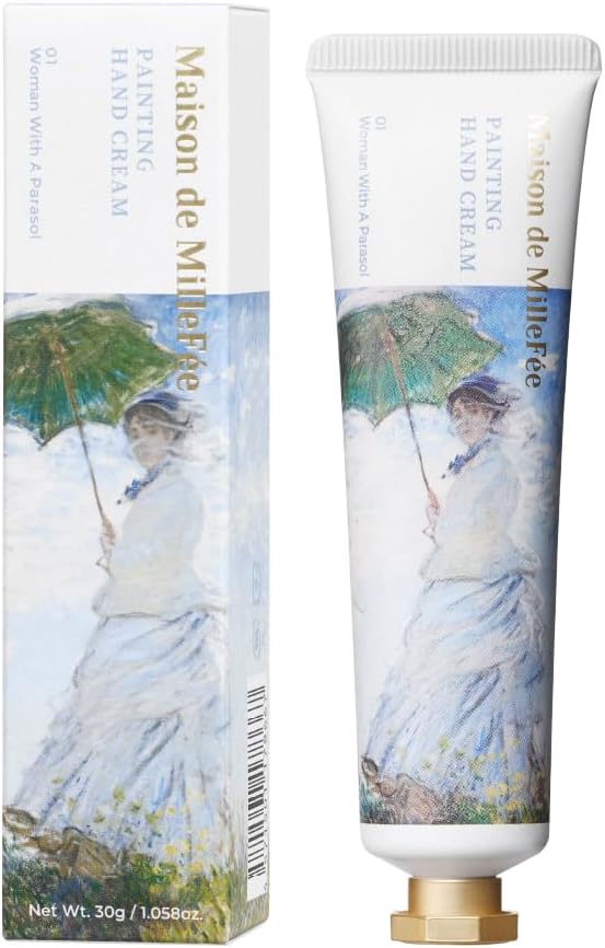 日本 MilleFee 繪畫香氛護手霜 30g 香水級 木質調 果香 清新 名畫系列 芳香 護手霜 法式 送禮 聖誕禮物【小福部屋】 0