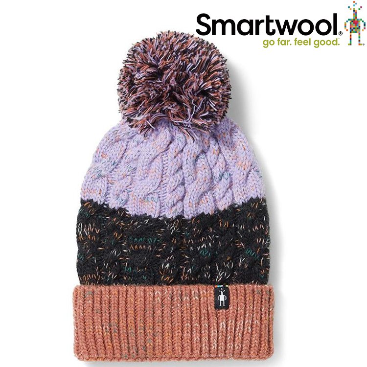 Smartwool Isto Retro Beanie 復古小圓帽/美麗諾羊毛帽/保暖帽 SW011500 L46 紫色