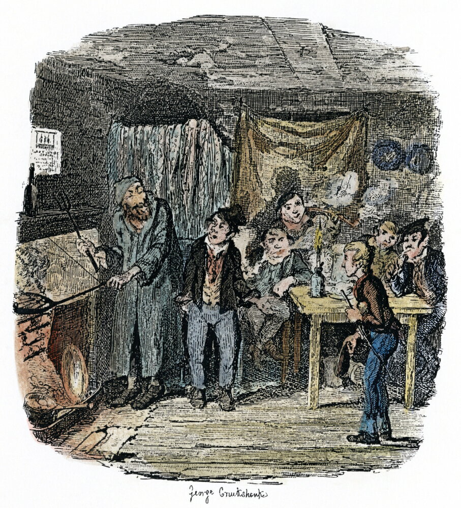 Dickens Oliver Twist 1838 Oliver Introduced To The Respectable Old ...