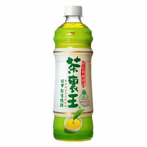 冷飲【史代新文具】茶裏王 日式無糖綠茶 600ml (24入/箱)