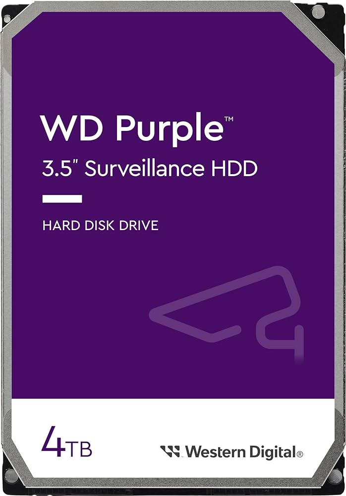 威騰 WD 4TB 4T 紫標 監控硬碟 3.5吋 影音硬碟 三年保 WD43PURZ