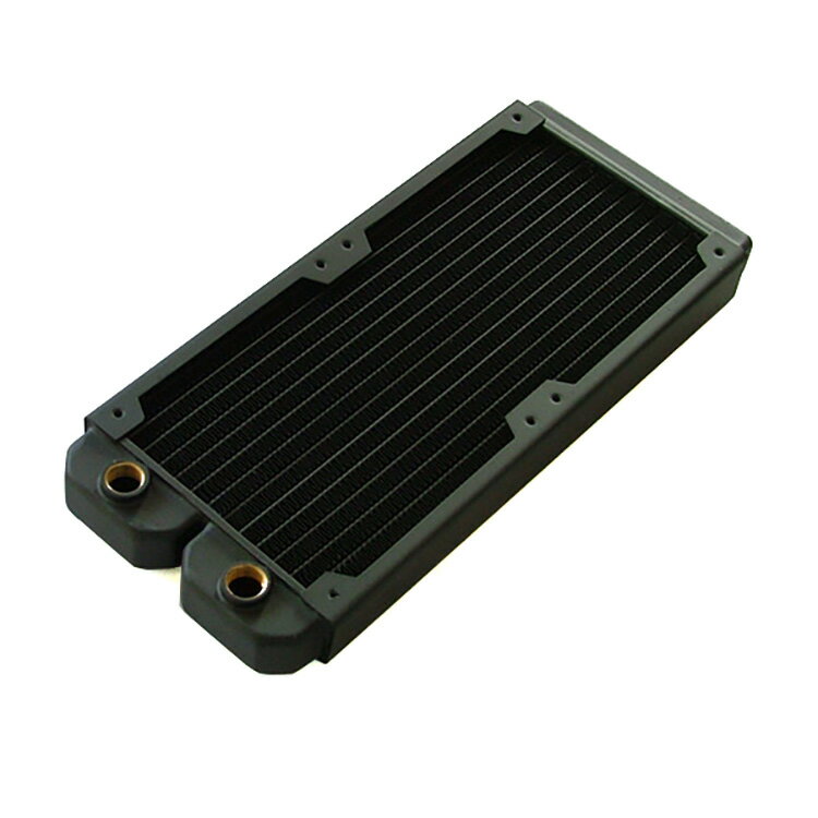 銅製水冷排 120 240 360水冷排薄排  電腦水冷排 G 1/4內牙 水冷系統冷排 3