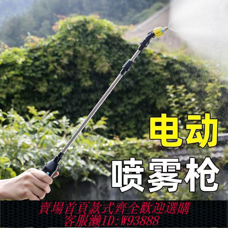 電動澆水器 【30天熱銷5260件】充電式電動噴壺家用洗車抽水園藝澆花灑水槍消毒打藥噴霧器帶水桶