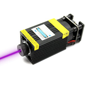 oxlasers 405nm 500mw 12V大功率紫光激光頭3D雕刻機用激光器可調焦激光模組帶PWM調控