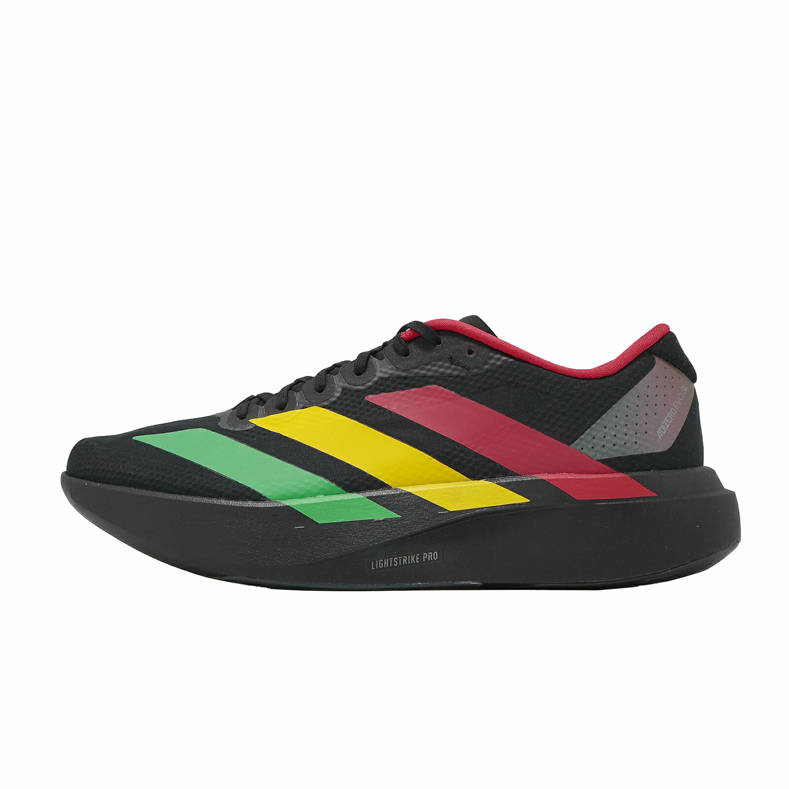 adidas 愛迪達 慢跑鞋 Adizero Evo SL Woven M 男鞋 黑 彩 聯名 緩震 KJ6160