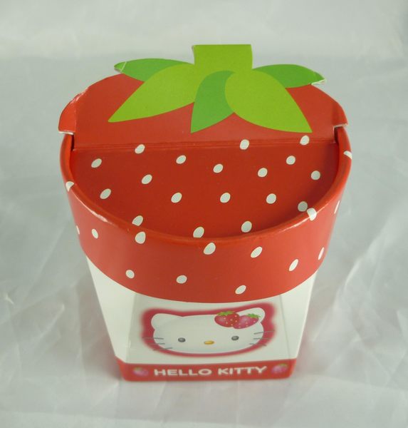 【震撼精品百貨】Hello Kitty 凱蒂貓 禮物紙盒 草莓,小 震撼日式精品百貨