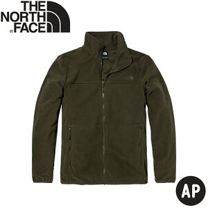 【The North Face 女 可套式刷毛保暖外套 AP《墨綠》】4NAQ/刷毛外套/立領外套/保暖夾克