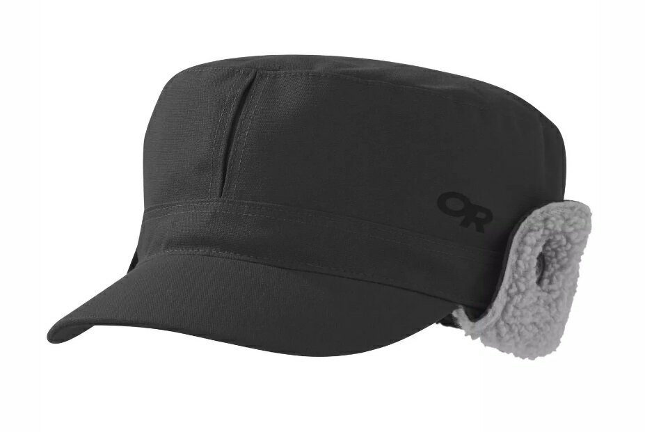 【【蘋果戶外】】Outdoor Research OR271528 1288【灰】Wilson Yukon Cap 護耳保暖帽 上蠟帆布透氣保暖護耳帽 保暖帽.狩獵帽.休閒帽.鴨舌帽.紳士帽
