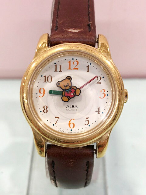 【震撼精品百貨】Hello Kitty 凱蒂貓 日本精品手錶-BD 熊 ALBA錶#52606 震撼日式精品百貨