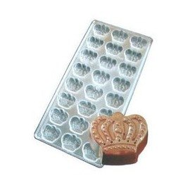 皇冠巧克力模具 透明料巧克力模具 硬質模具 透明冰格DIY-7201005