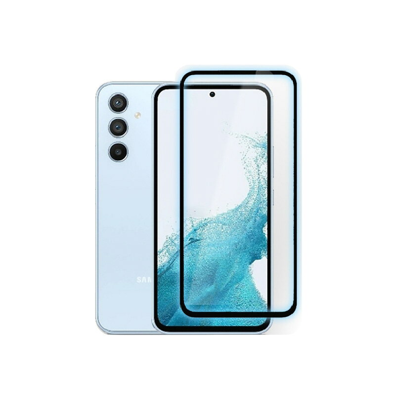 膜力威 抗藍光 滿版 2.5D 專利 抗藍光 保護貼 玻璃貼 螢幕貼 三星 SAMSUNG Galaxy A54 1