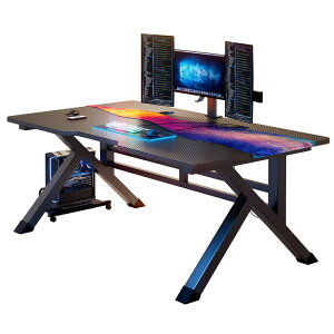 電競桌電腦桌颱式家用簡易臥室桌子簡約現代辦公桌學生冩字颱書桌