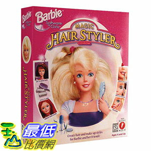 [106美國暢銷兒童軟體] Barbie Magic Hair Styler (Jewel Case) - PC