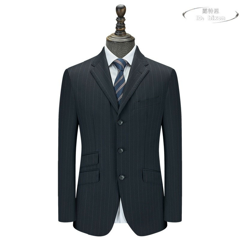 【好康免運】半麻襯西服套裝 上衣商務 男士純羊毛外套 西服 職業裝 精紡毛料 抗皺西裝