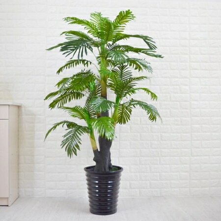 裝飾盆栽 椰子樹大型仿真植物落地盆栽塑膠假花散尾葵室內客廳裝飾綠植 清涼一夏鉅惠