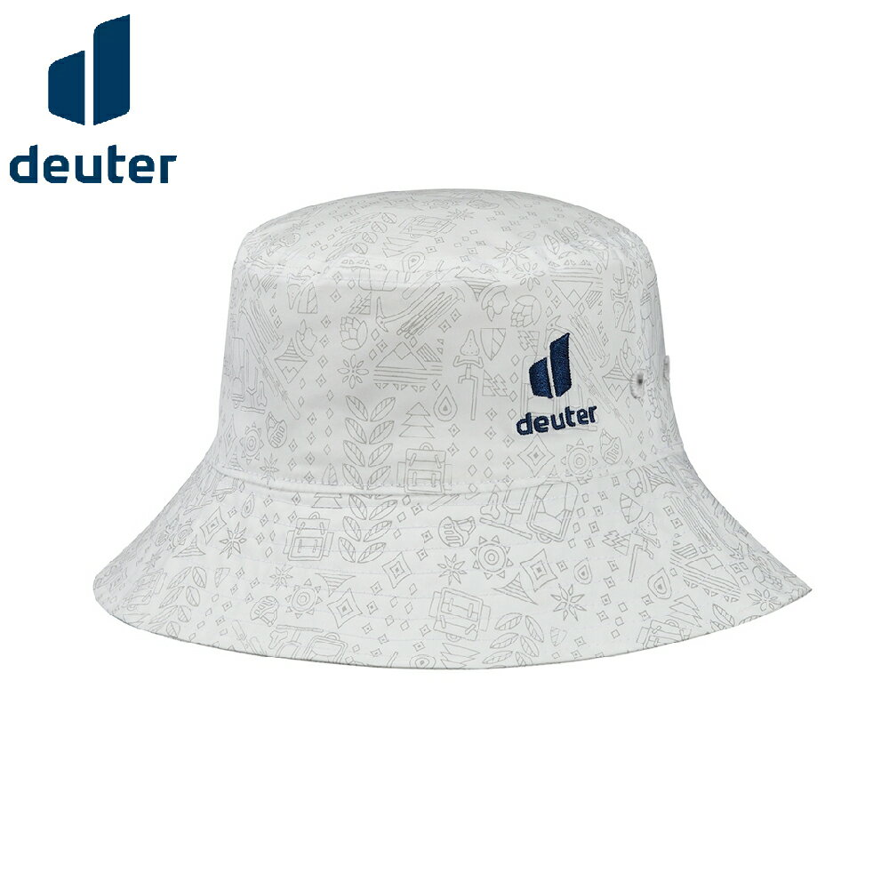 【Deuter 德國 DEUTER 漁夫帽《白》】A6AH2301N/125/防曬便帽/透氣漁夫帽/遮陽防曬帽