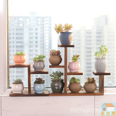 時尚風熱銷實木飄窗臺多肉花架子多層室內客廳桌面小花架花盆架置物裝飾chij 茗古屋 樂天市場rakuten 時尚風熱銷實木飄窗臺多肉花架子多層室內客廳桌面小花架花盆架置物裝飾chij 茗古屋 樂天市場rakuten