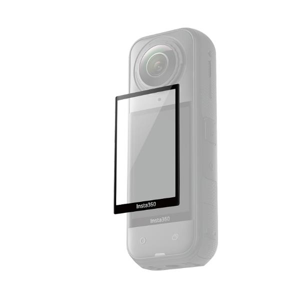 【全球優品匯】影石Insta360 X5 螢幕保護膜 定製曲面設計，高度貼合螢幕，防護無死角。 鋼化玻璃材質，保護更放心。 高清高透