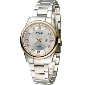 STAR 時代 時尚摩登仕女腕錶 1T1512-111RG-W【刷卡回饋 分期0利率】