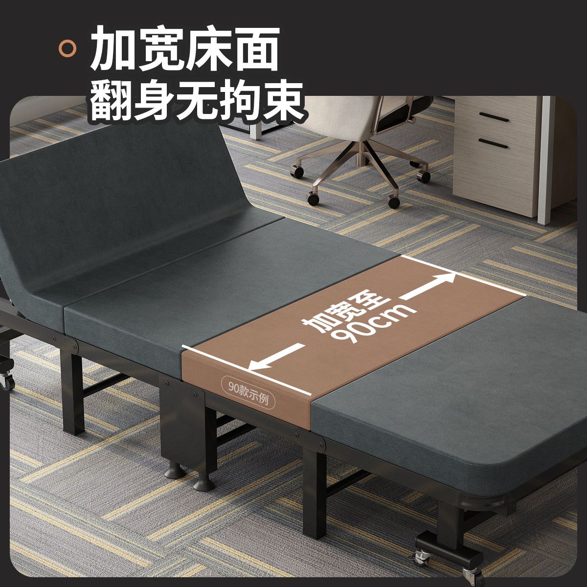 【免運】折疊床 行軍床 看護床 午睡床 躺椅 收納床 加固折疊床單人午睡床辦公室午休神器便攜式陪護床簡易硬板行軍床