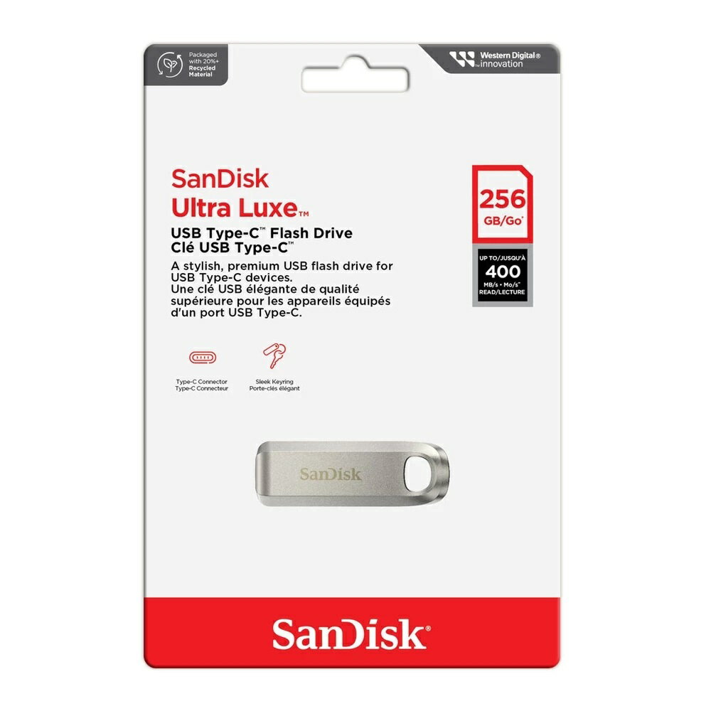 【CUBE卡最高10%回饋】SanDisk 256G 256GB Ultra Luxe Type-C SDCZ75-256G 400MB/s USB 3.2 隨身碟 2