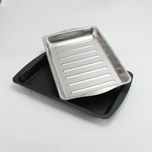 烤盤 加厚烤魚盤烤肉盤長方形不黏鍋燒烤盤電磁爐烤盤鐵板燒盤家用商用『XY25761』