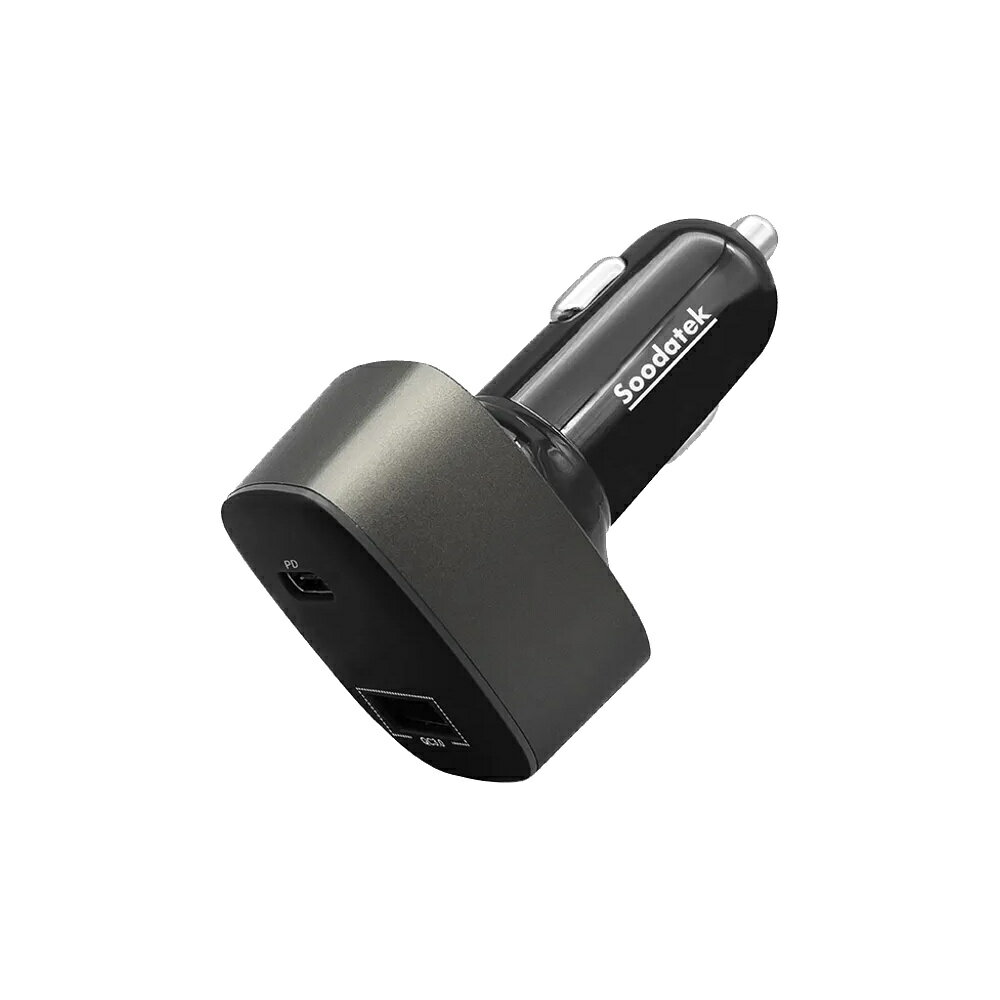 Soodatek 83W車充/ SCC1U1-PCPD83【cube卡APP下單享10%回饋】