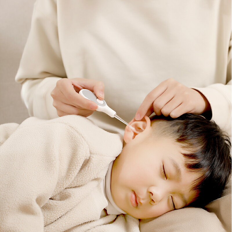 兒童發光耳勺可視帶燈軟頭清潔耳朵掏耳朵扣耳屎挖耳勺采耳神器