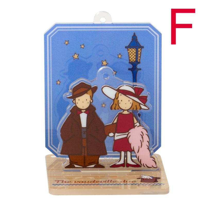 asdfkitty*The Vaudeville Duo 安迪愛咪 秋冬時尚 壓克力立牌吊飾-F款-日本正版商品