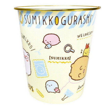 大賀屋 日貨 垃圾桶 角落生物 角落小夥伴 SAN-X Suimuko 置物桶 收納筒 衣物筒 玩具 正版 J00015302