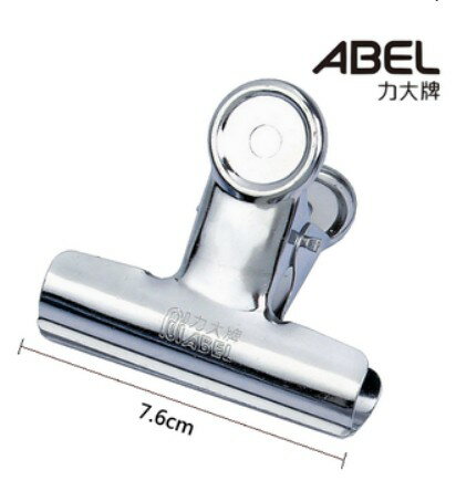 力大 ABEL 圓型鋼夾 00701  76mm (3吋) (36支入)