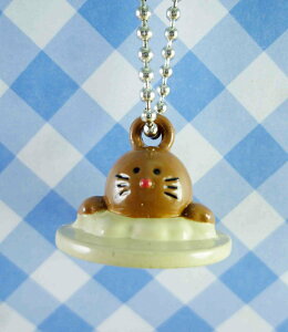【震撼精品百貨】Hello Kitty 凱蒂貓 KITTY鑰匙圈-巧克力 震撼日式精品百貨