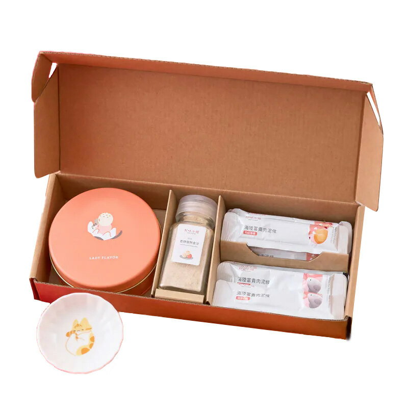 好味小姐 Ladyflavor 花好月圓貓糖盒組 好味小姐年菜 好味年菜 送紅包袋春聯組【260101】 1