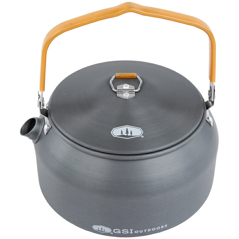 運良改裝GSI 車載便攜鋁茶壺套裝鋁茶壺家用戶外越野休閑茶具茶臺 1