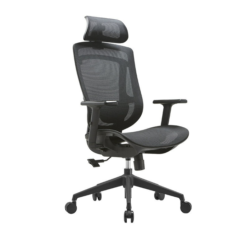 人體工學辦公室網布電腦椅子可調節家用宿舍舒適久坐office chair【幸福驛站】