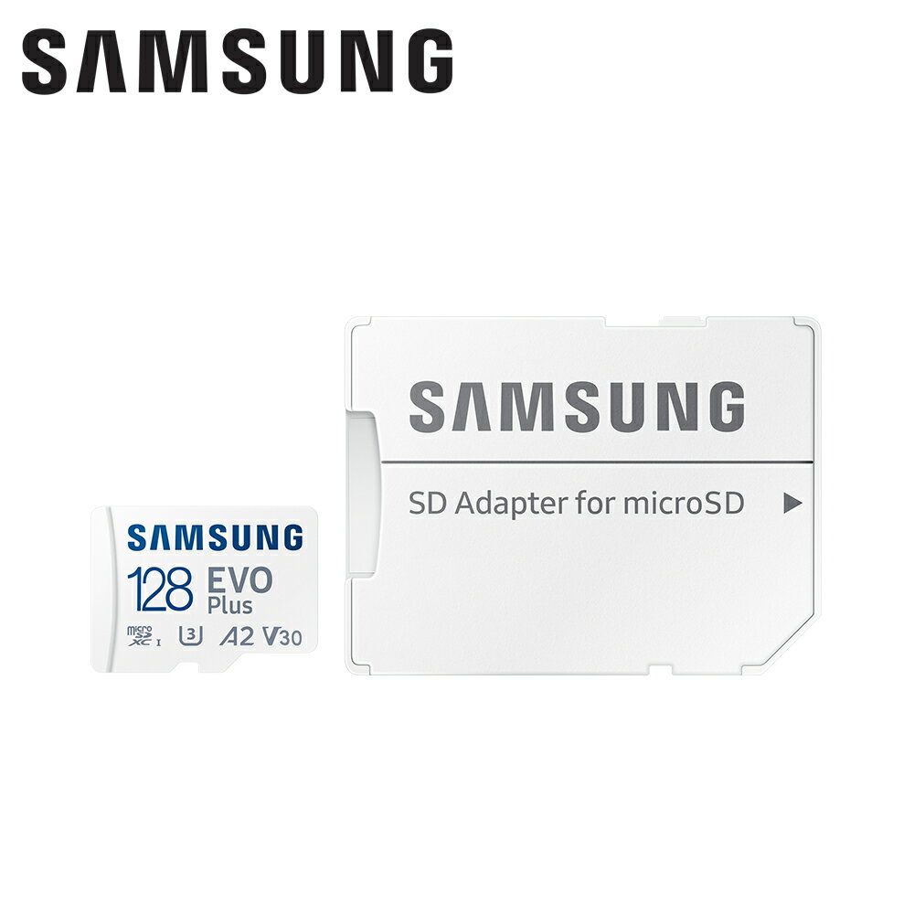 【滿額現折$330 最高3000點回饋】  【Samsung 三星】2021 EVO Plus microSD 128GB 記憶卡【三井3C】