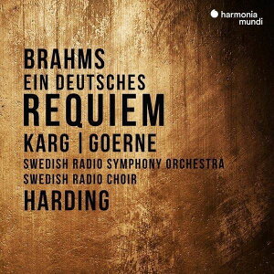 【停看聽音響唱片】【CD】丹尼爾．哈丁 / 布拉姆斯：德意志安魂曲 瑞典廣播交響樂團