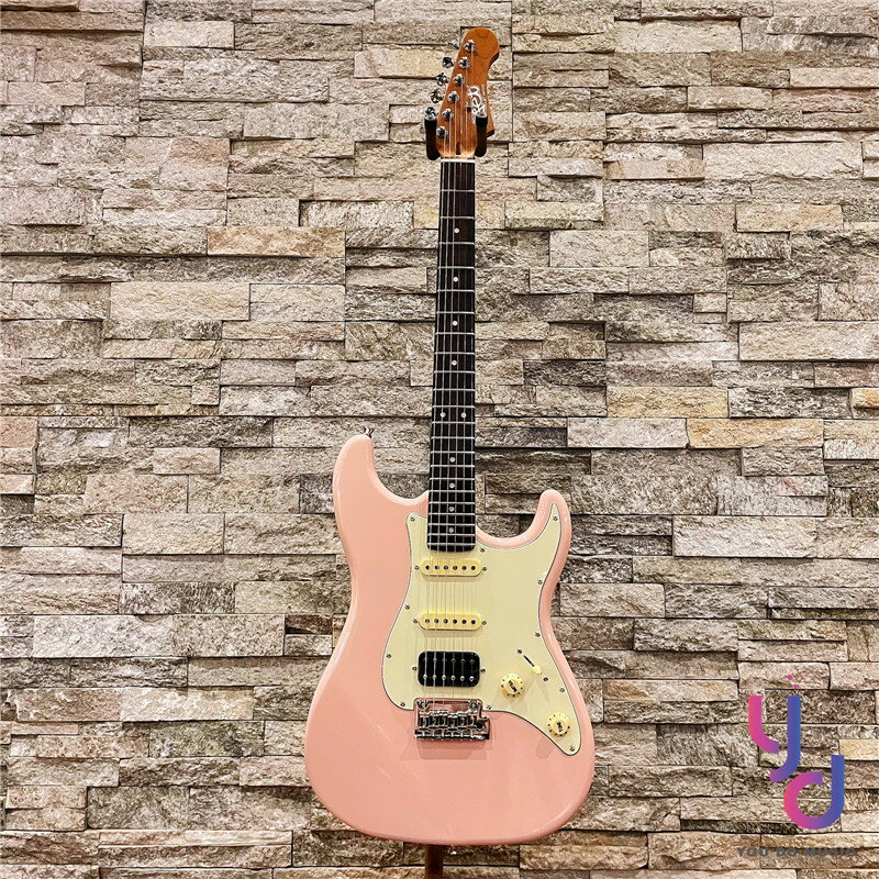 現貨可分期 贈終身保固 JET JS-400 PINK 粉紅色 Strat 電 吉他 單單雙 小搖座 烤楓木