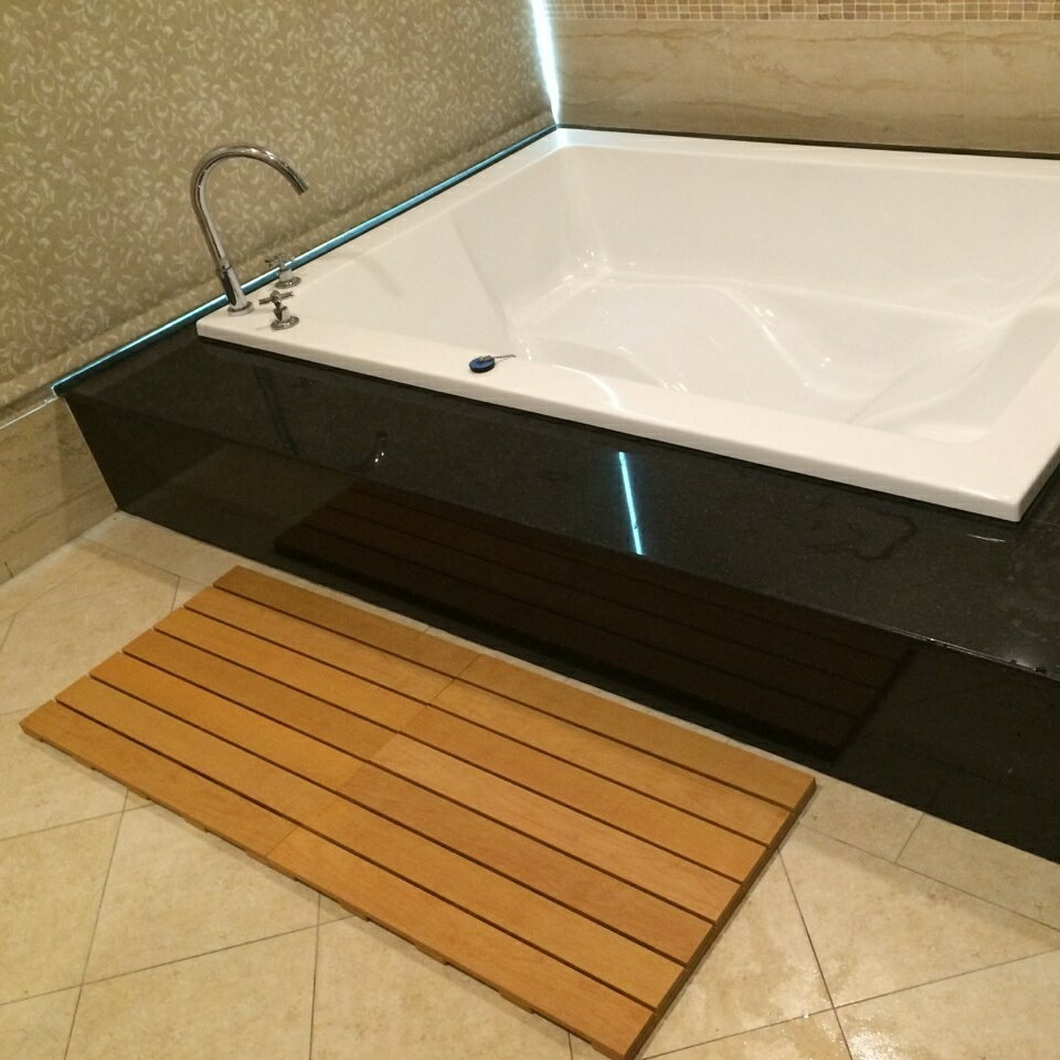 防水防滑浴室踏板(A材60x45x2.4cm)/浴室地板/陽台地板/ 戶外地板/防滑踏墊