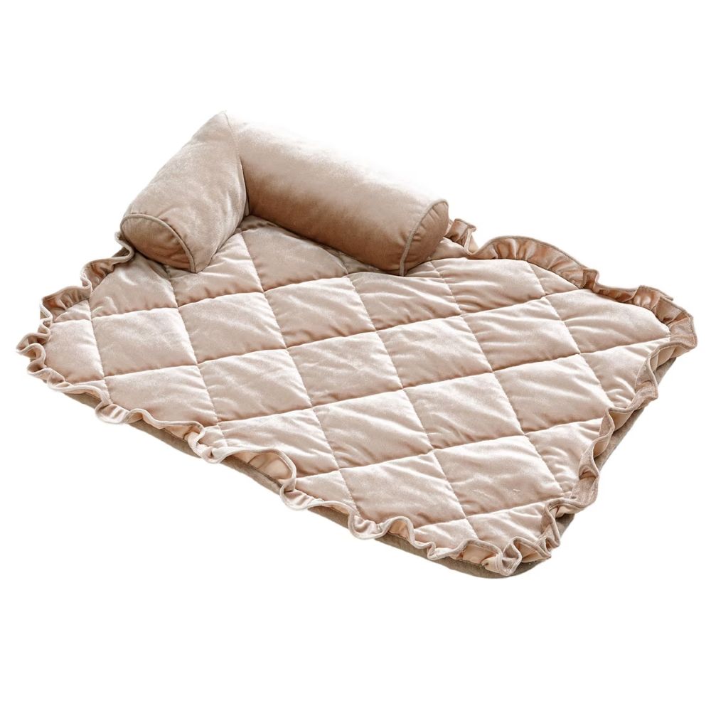 【DECO HOME商品】附枕寵物睡墊 VELOR BE gSCz3a(DH) NITORI宜得利家居