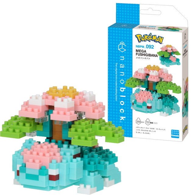《Nanoblock 迷你積木》寶可夢 NBPM_092 MEGA 妙蛙花 東喬精品百貨