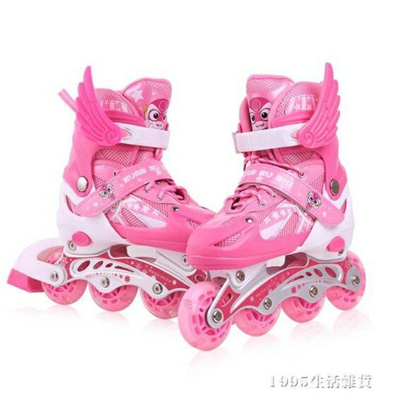 溜冰鞋 溜冰鞋兒童全套裝3-4-5-6-8-10歲旱冰鞋滑冰鞋成人輪滑鞋男女 1995生活雜貨NMS