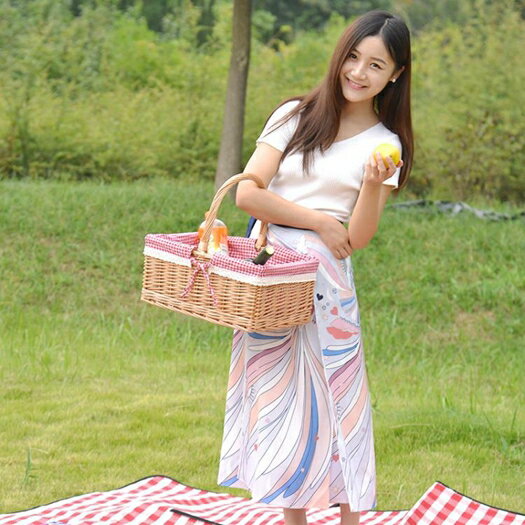 野餐籃小籃子手提籃藤編收納籃編織籃 年終鉅惠 可開發票