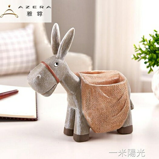 北歐可愛ins擺件房間裝飾品小創意 少女心小物書房桌面筆筒擺設品  618年終鉅惠