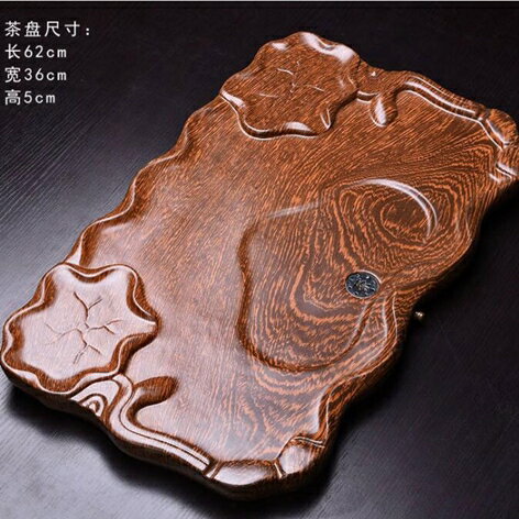泡茶專用實木茶盤家用功夫茶具茶臺茶海排水簡約抽屜式儲水單盤托盤xw 快速出貨 母親節禮物