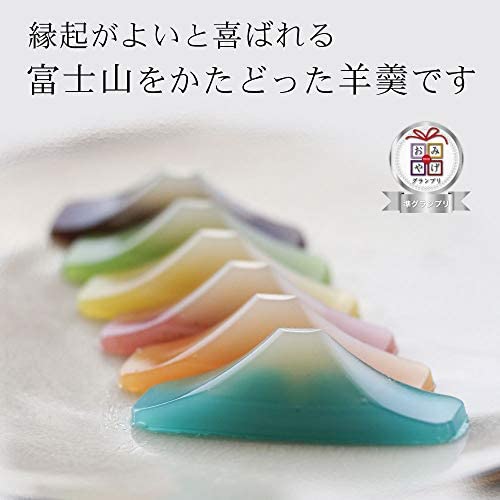 【6入】日本原裝 春吉富士 富士山羊羹 30g 六種口味 羊羹 點心 送禮 靜岡縣 小豆 青柚子 中秋節【小福部屋】 3
